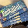 Polkadot Blueberry Muffin Magic Belgian Chocolate Bar