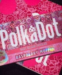 Polkadot Raspberry Muffin Mushroom Belgian Chocolate
