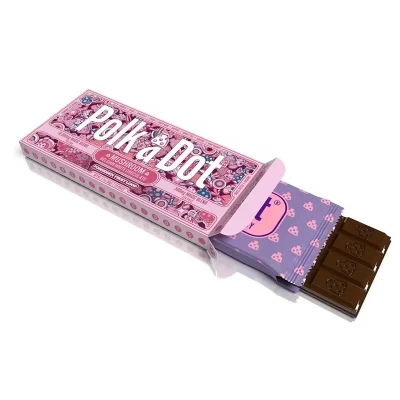 polkadot mushroom chocolate bar